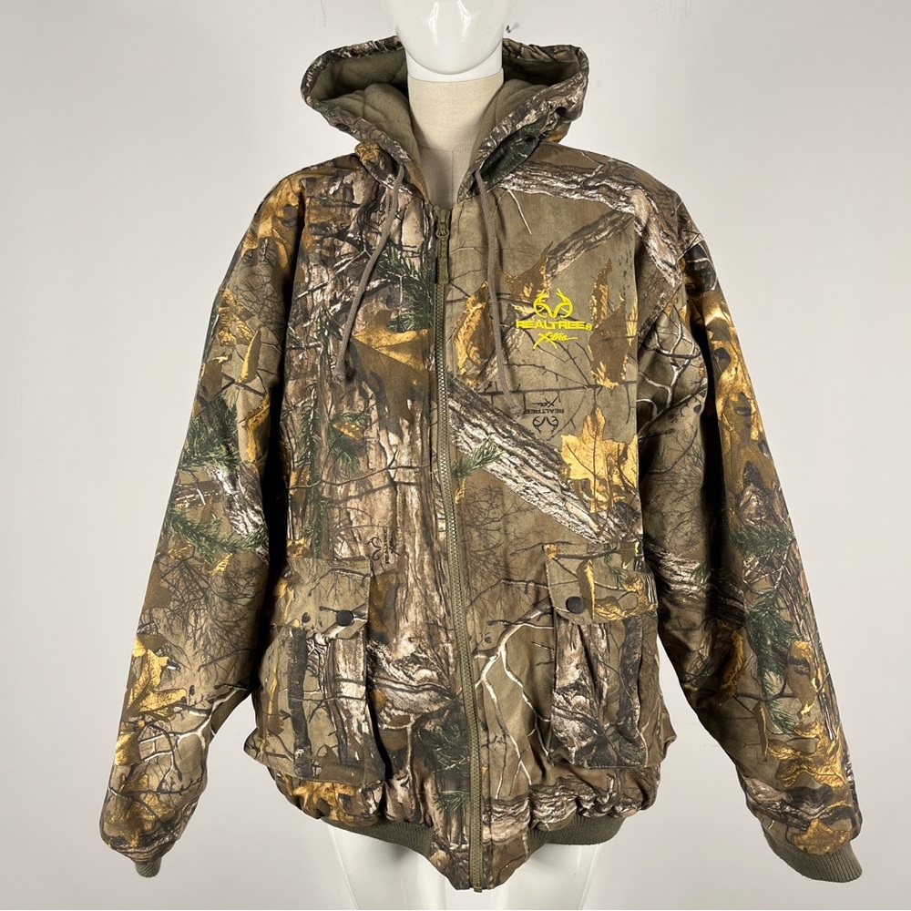 Walls Realtree Camo Hooded Jacket - Brown/Green